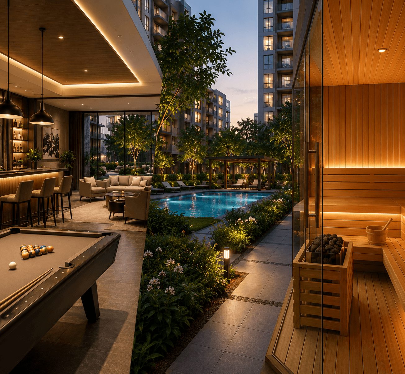 Club House to Sauna: Amenities That Define Luxury Apartments Today